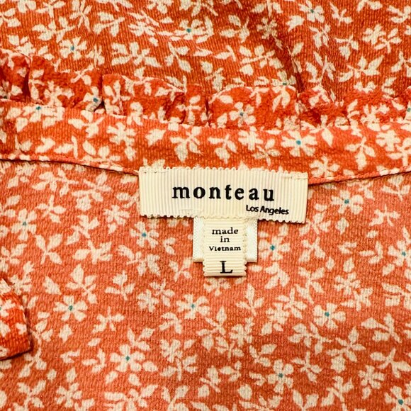 Romantic Floral Wrap Top 🧚♀️🌸 - Picture 2 of 6